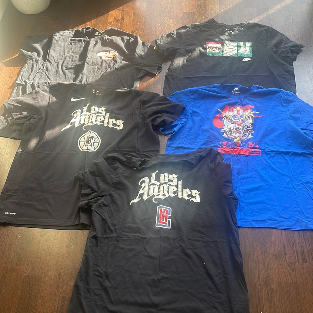 Nike 9 shirts